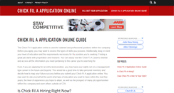 Desktop Screenshot of chickfilaapplicationonline.com